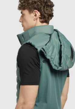 Khujo Wemo Matt - Bodywarmer - Türkis -Khujo b1fbd461e4e642e7985ea0dc981961d7