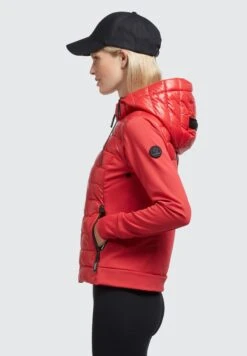 Khujo Ghita Shiny - Jas - Rot -Khujo b20c5a4c5d7b4b9da53aa1eccdd5bf34