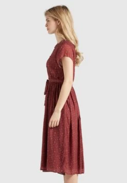 Khujo Louanna - Jumpsuit - Red -Khujo bc57c189f63e44df810c6086dea238b4