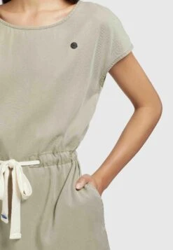 Khujo Hediye - Jurk - Oliv -Khujo c3f43e55c03a4de98de5f26c5607f690