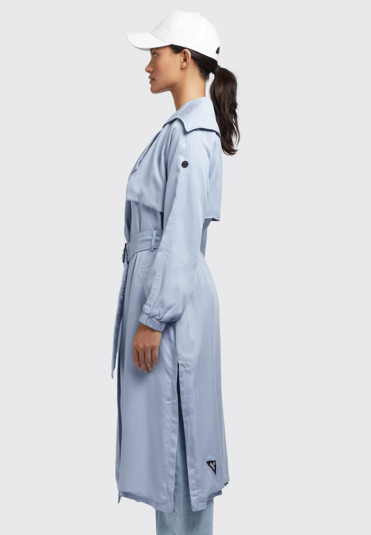 Khujo Garda - Trenchcoat - Blau 5 Khujo Garda - Trenchcoat - Blau - Afbeelding 5