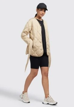 Khujo Yuna - Jas - Beige -Khujo c80049a1e8874512b462335f60fc0435