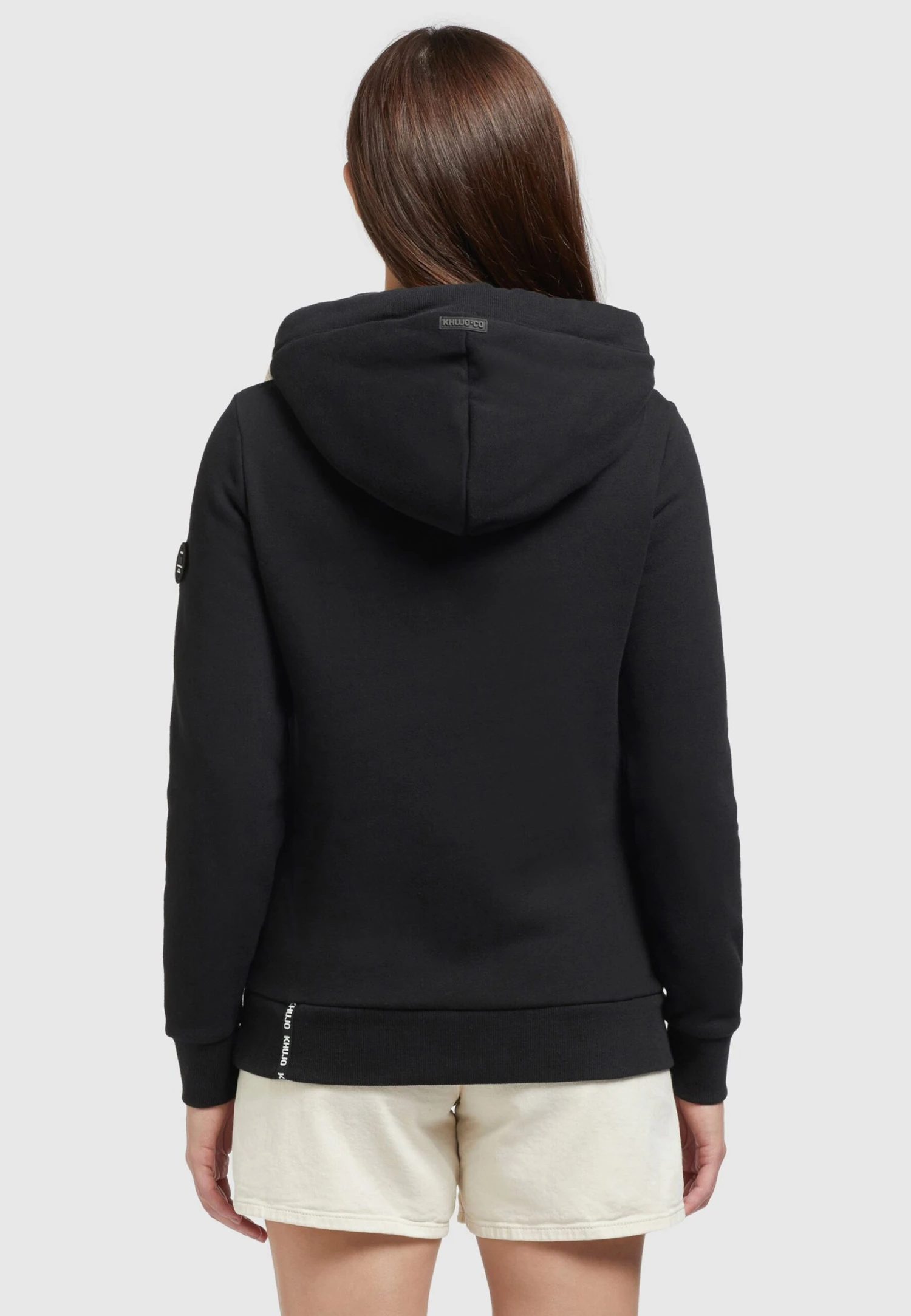 Khujo Rhabea - Hoodie - Schwarz 3 Khujo Rhabea - Hoodie - Schwarz - Afbeelding 3