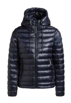 Khujo Lovina4 Shiny - Jas - Dunkelblau -Khujo d2ae5fdc7db046a59db6707d216a097e