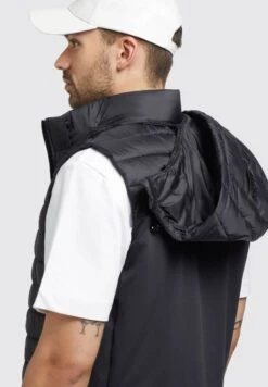 Khujo Wemo Matt - Bodywarmer - Schwarz -Khujo de5c950df2cc43c6ab47513d0316bd39