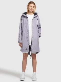 Khujo Odelie - Regenjas - Flieder -Khujo deb7c6dfc9d741cbb017906e349b73c9