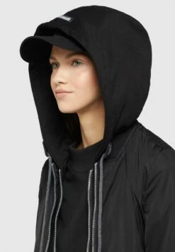 Khujo Persee - Lichte Jas - Schwarz -Khujo df3423e2c33e4721ad6fa0d1f6d3a3e1