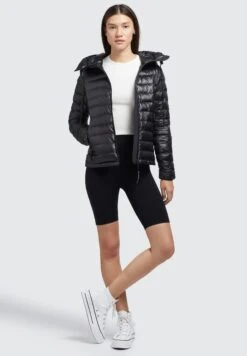 Khujo Lovina4 Shiny - Jas - Schwarz -Khujo e57ef827a6314f08bd7fc5e37b1d436f