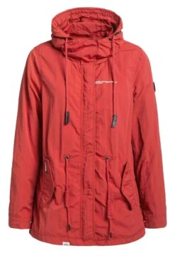 Khujo Caima - Parka - Rot -Khujo e610588d3cfa4ffe87490b3c7e5344f0