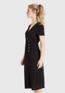 Khujo Porgy - Jurk - Schwarz -Khujo e624881ade3d4fafaf887f94729f2cbf
