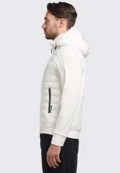 Khujo Bolt Shiny - Jas - Cremeweiß -Khujo e6561b5572174877989d3b73609ea5d9