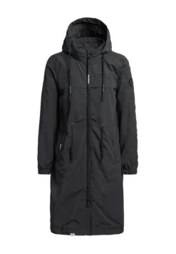 Khujo Mantel Voya3 - Parka - Schwarz -Khujo ecc128c905db4ef5b4a21c81f3c71afa