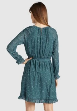 Khujo Medusa - Jurk - Grün -Khujo ee9760ff328147c6ba44f12092cbfe73