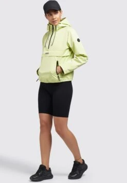 Khujo Elita - Windjack - Gelbgrün -Khujo f095b84c6fc649fcad031bcad5119c5a