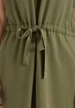 Khujo Anneli - Spijkerjurk - Khaki Gewaschen -Khujo f14e2111838b44b89d6f6582118a9401