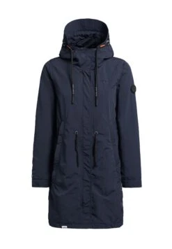 Khujo Adda - Halflange Jas - Dunkelblau -Khujo f25bdc528611482fb4e8e3eaa22a7d8b