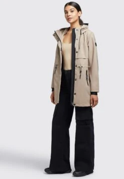 Khujo Zoni - Parka - Beige -Khujo fa89750ff0ff4f789f23b5bd968798e2