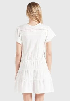 Khujo Kapua - Jurk - Weiß -Khujo fbaf23bf7b064e1682ba7a56f6652387